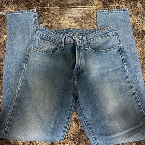 High Rise Skinny Levi Strauss Jeans